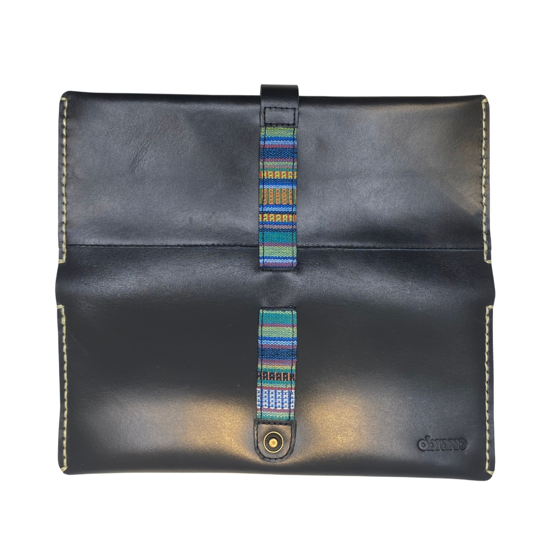 Obrano Leather and Heritage Weaves Checkbook
