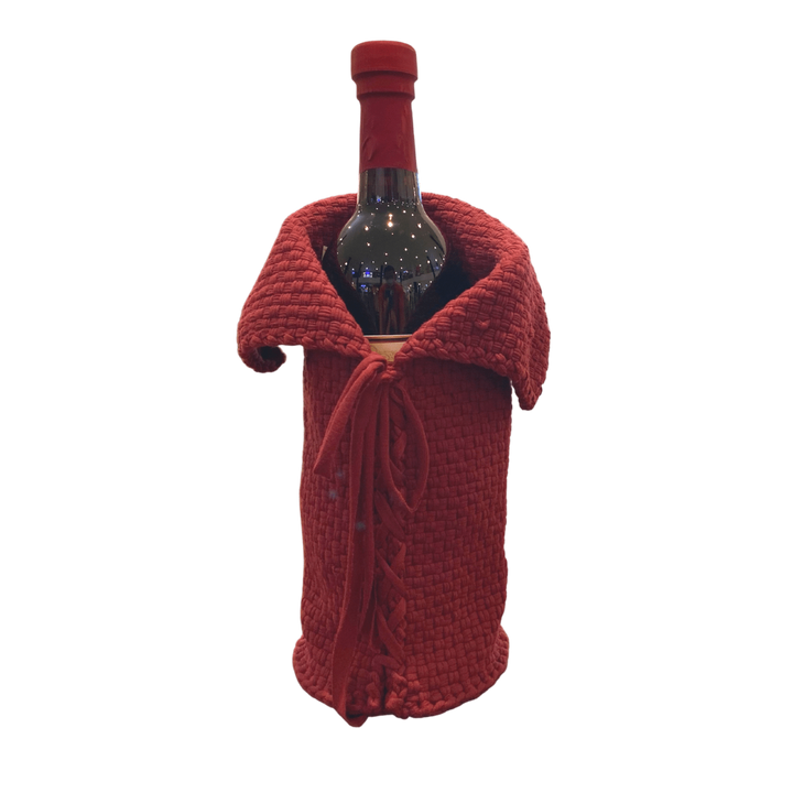 HABI Footwear and Lifestyle Hand-Woven Wine Holder