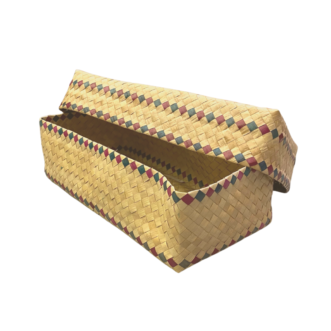 Hand-Woven Tampipi Buri Box by Reef Picks | Roots Collective – Roots ...