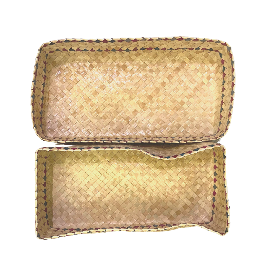 Hand-Woven Tampipi Buri Box by Reef Picks | Roots Collective – Roots ...