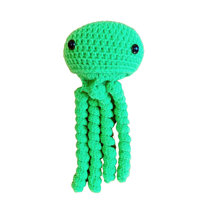 400 Lux Hand-Crocheted Jellyfish