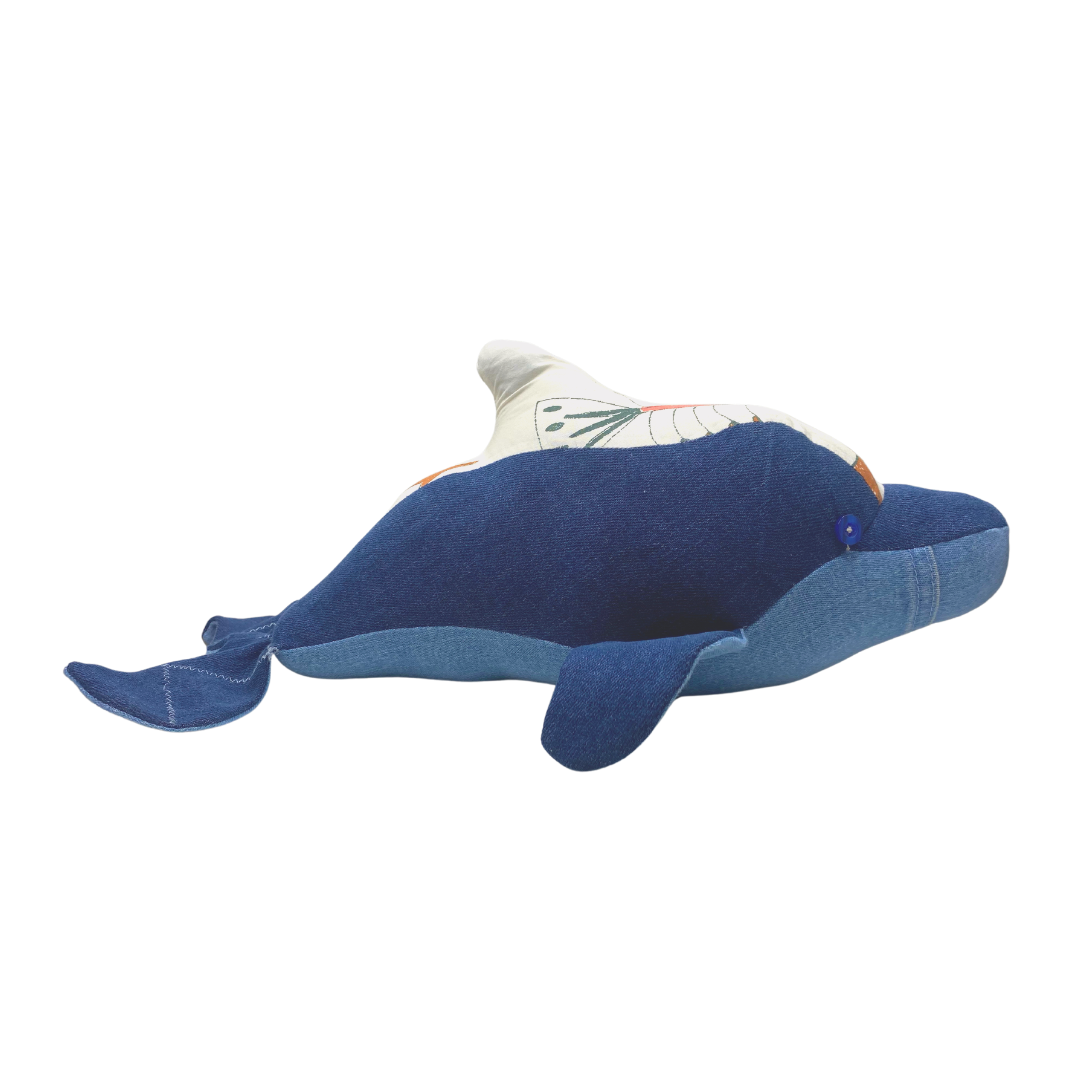 Tagpi-Tagpi Dolphin Plushie