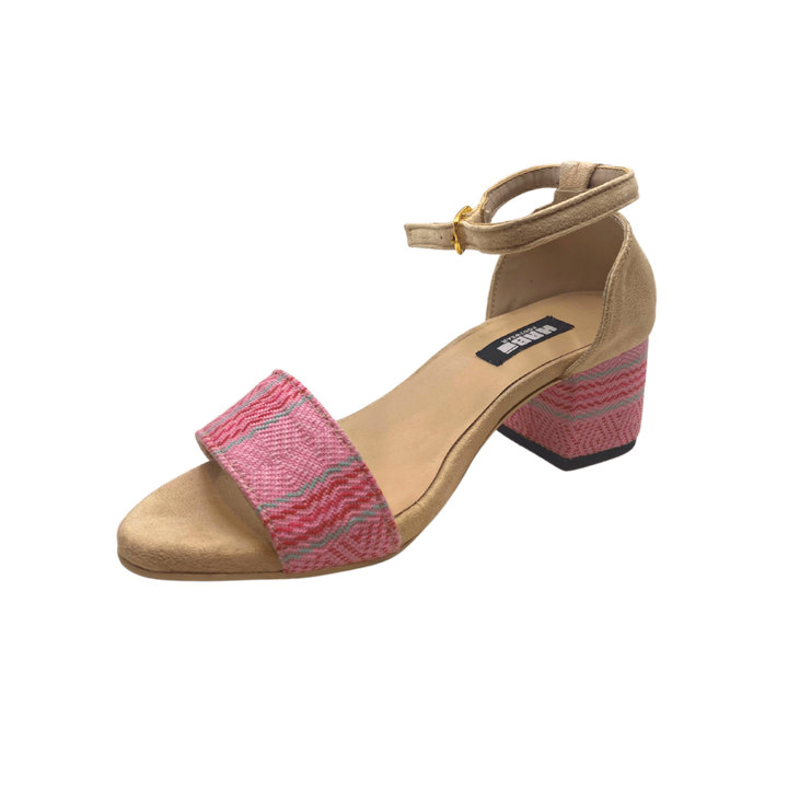 HABI Footwear and Lifestyle Ella Women's Inabel Weave Heeled Sandals