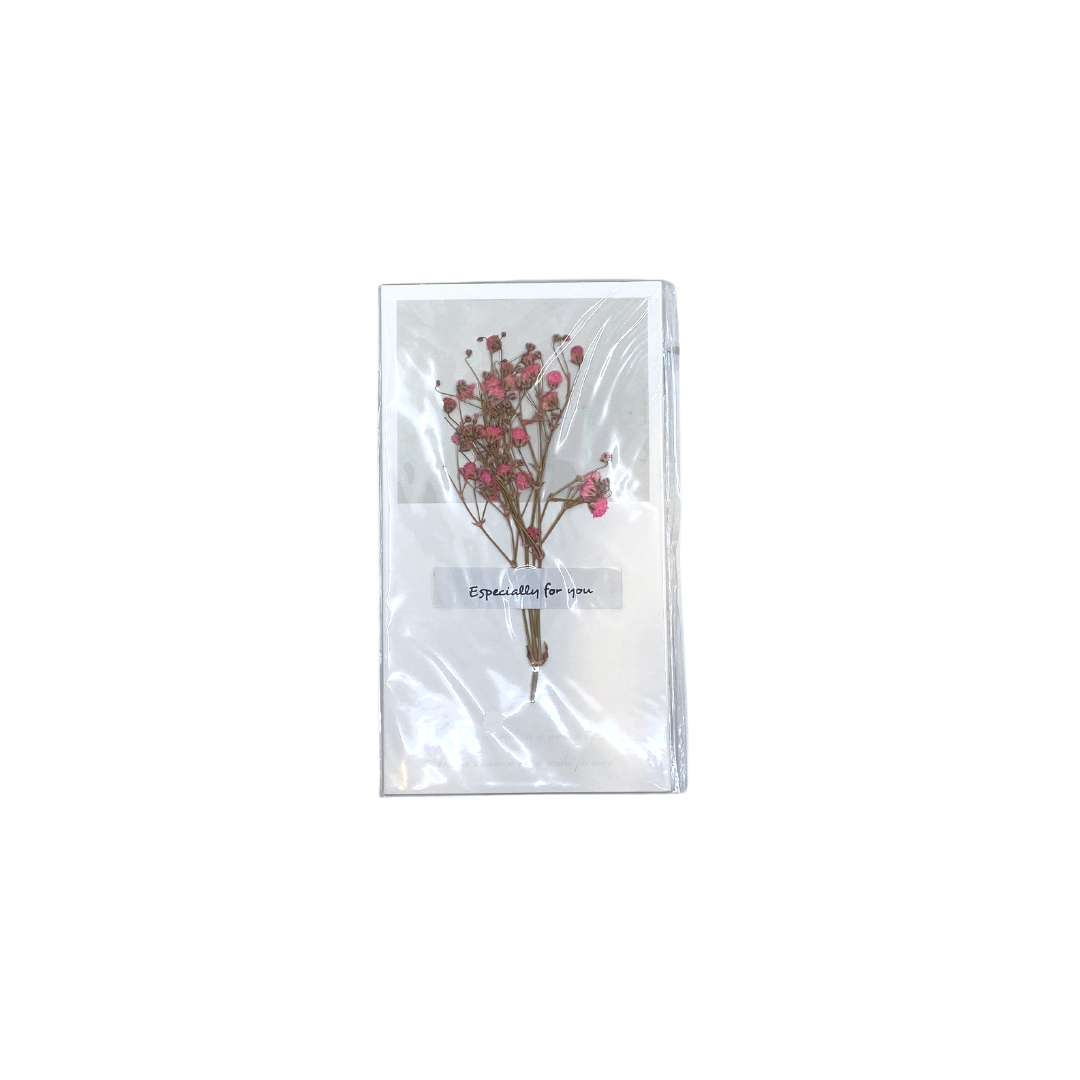 Evergarden Manila Greeting Card with Dried Flowers