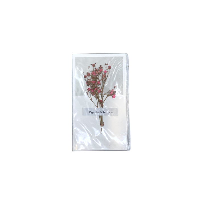 Evergarden Manila Greeting Card with Dried Flowers