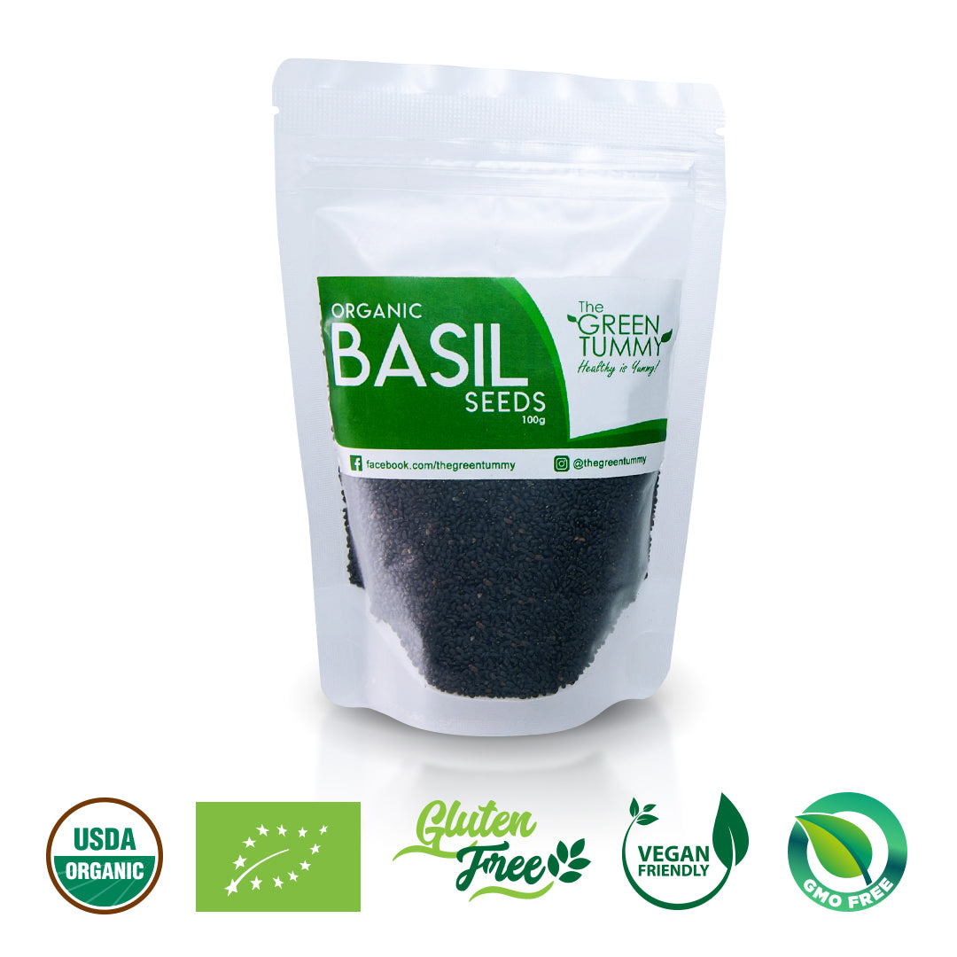 The Green Tummy Organic Sweet Basil Seeds
