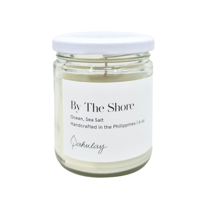 Pahulay Handcrafted Soy Palm Wax Candle in By The Shore
