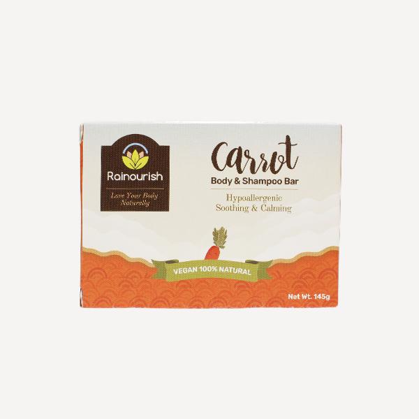 Body & Shampoo Bar [Carrot - 145g] - Roots Collective PH