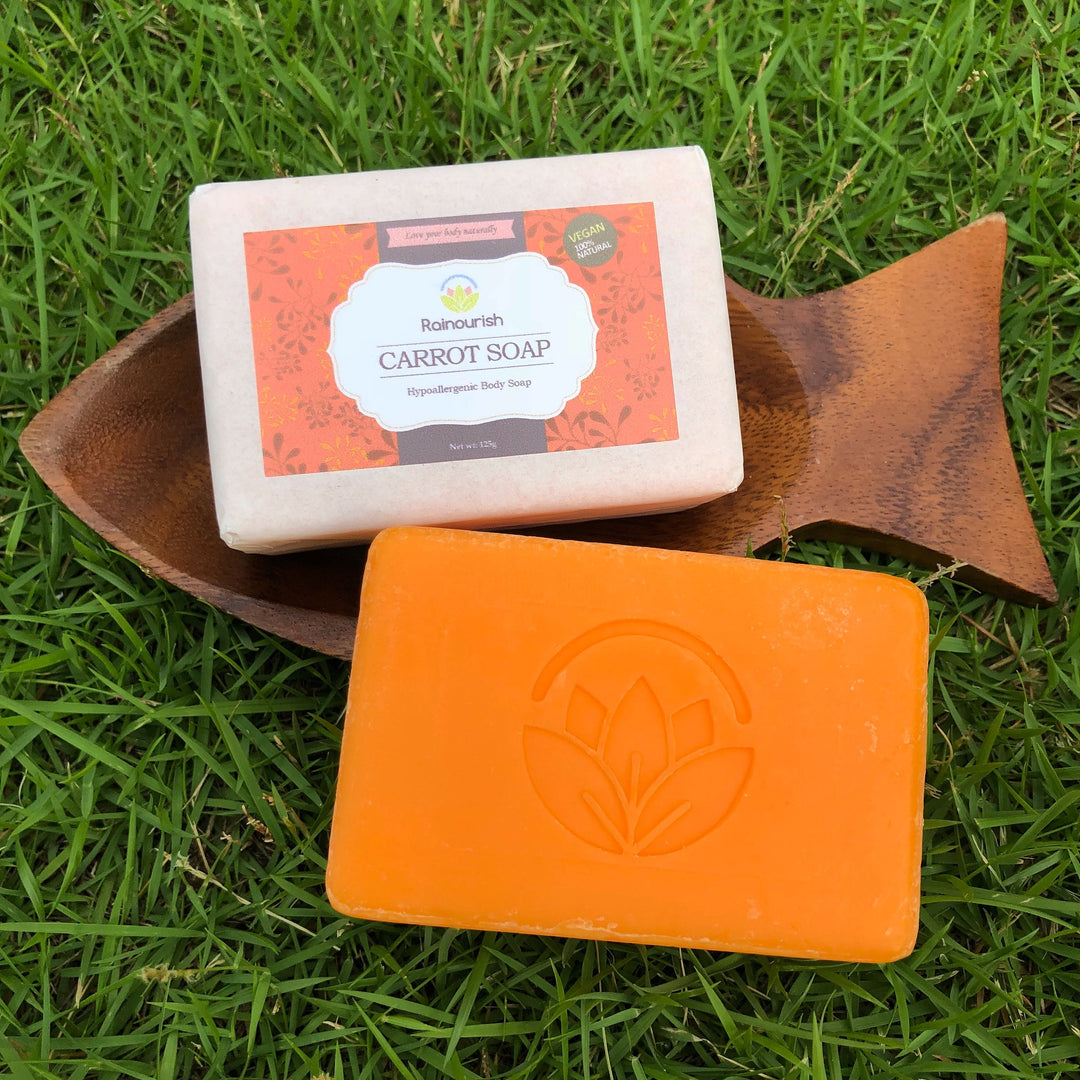 Body & Shampoo Bar [Carrot - 145g] - Roots Collective PH