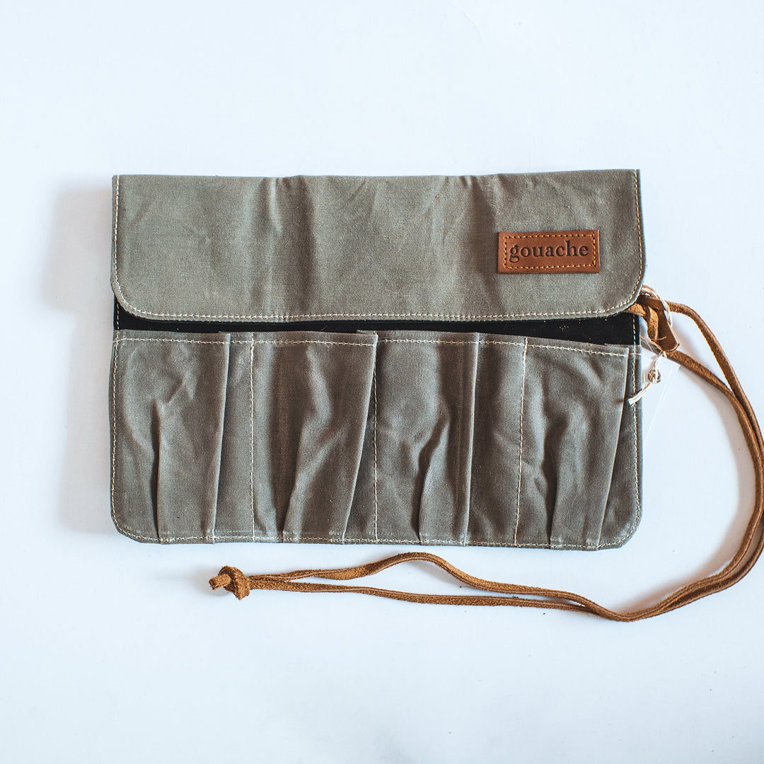Barrie Waxed Canvas Watch Roll - Roots Collective PH