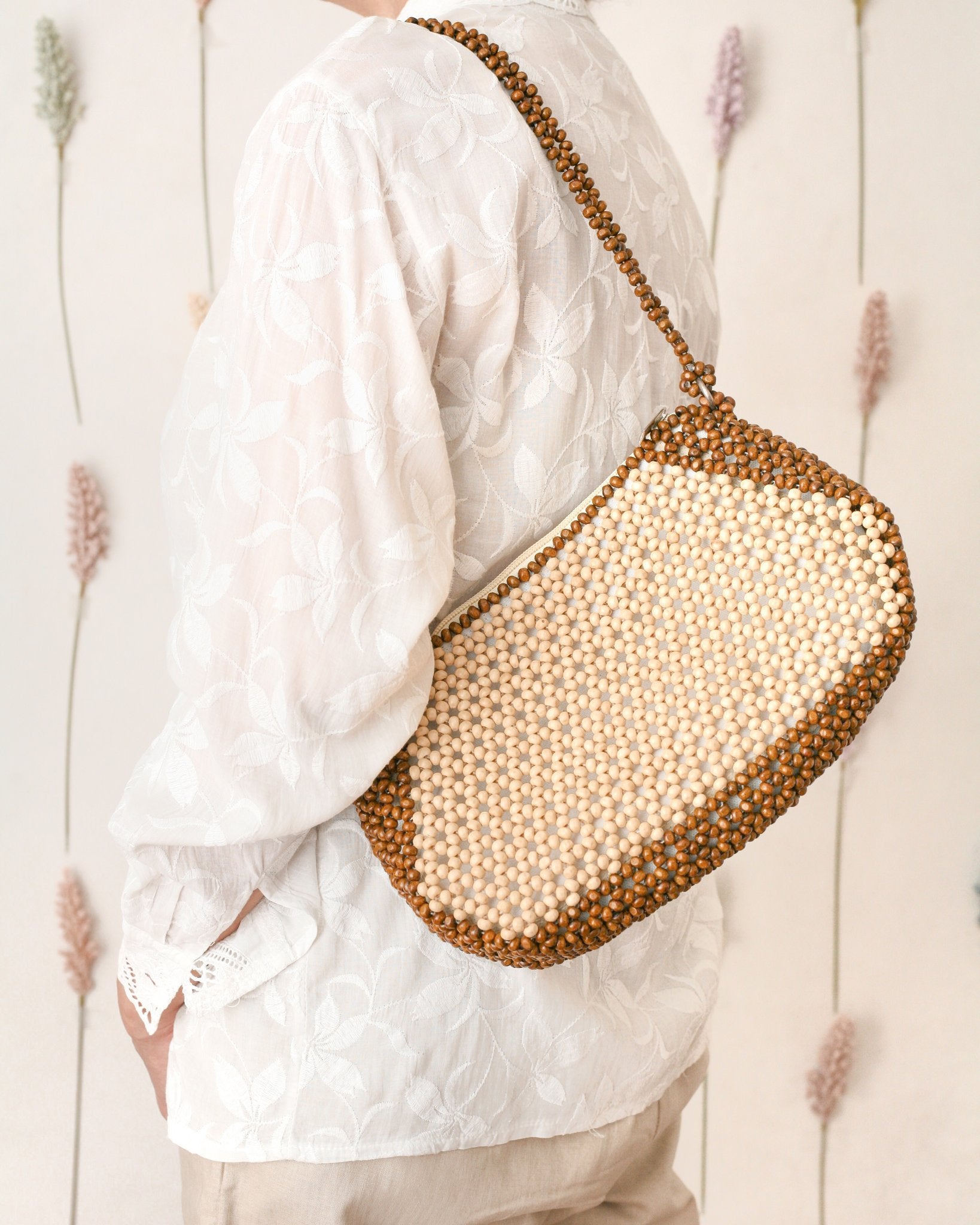 Ina Beaded Bag by HABI Lifestyle Roots Collective Roots