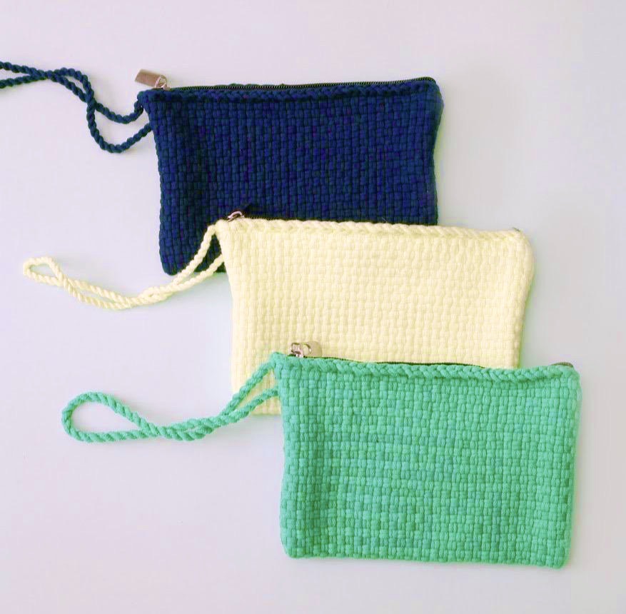 Hand-Woven Wristlet Pouch - Roots Collective PH