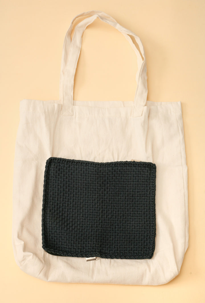Foldable Canvas Tote Bag - Roots Collective PH