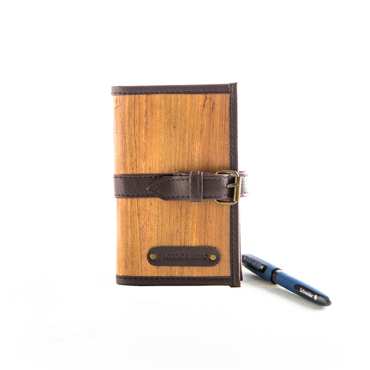 Pacem II Vegan Leather Buckled Notebook Sleeve - Roots Collective PH