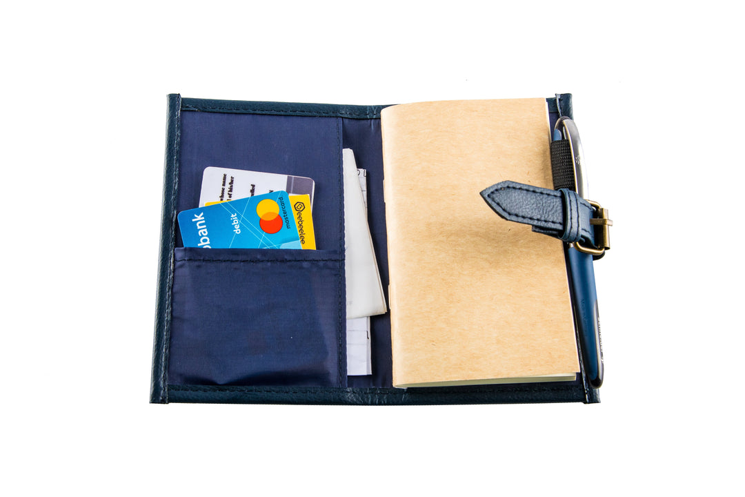 Pacem II Vegan Leather Buckled Notebook Sleeve - Roots Collective PH