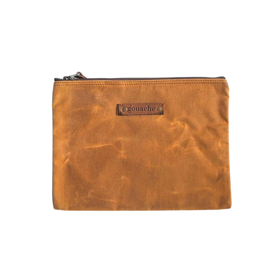 Joey Waxed Canvas Pouch - Roots Collective PH
