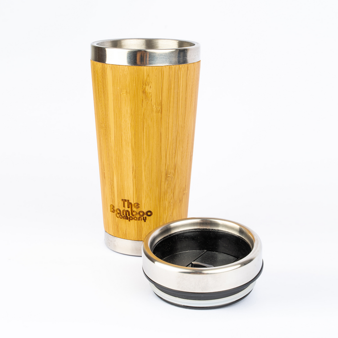 The Bamboo Company Lakbawayan Kape Cup Bamboo and Stainless Steel Coffee Tumbler