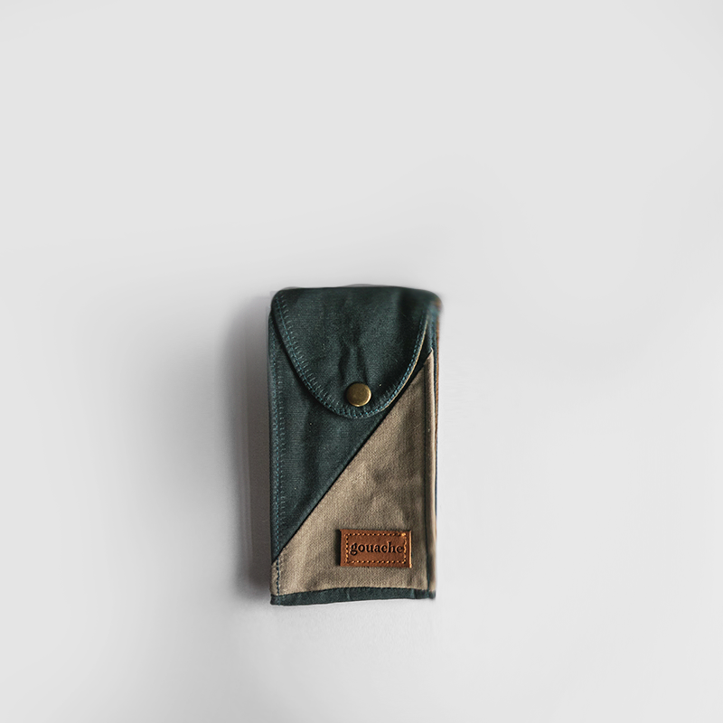 Mikko Waxed Canvas Pouch - Roots Collective PH