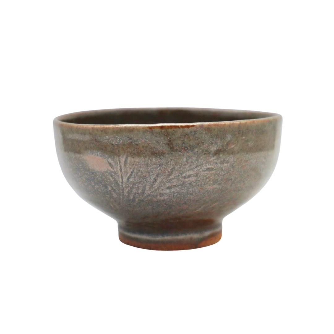 Teresita Baldo Sagada Pottery Ceramic Bowl in Speckled Brown
