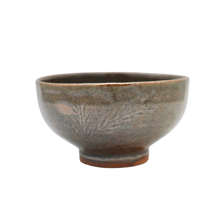 Teresita Baldo Sagada Pottery Ceramic Bowl in Speckled Brown