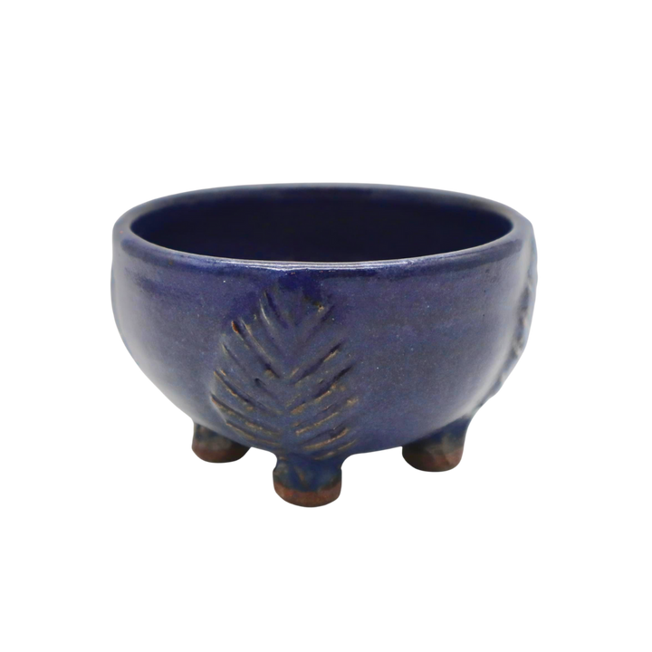 Teresita Baldo Sagada Pottery Four-Foot Ceramic Bowl
