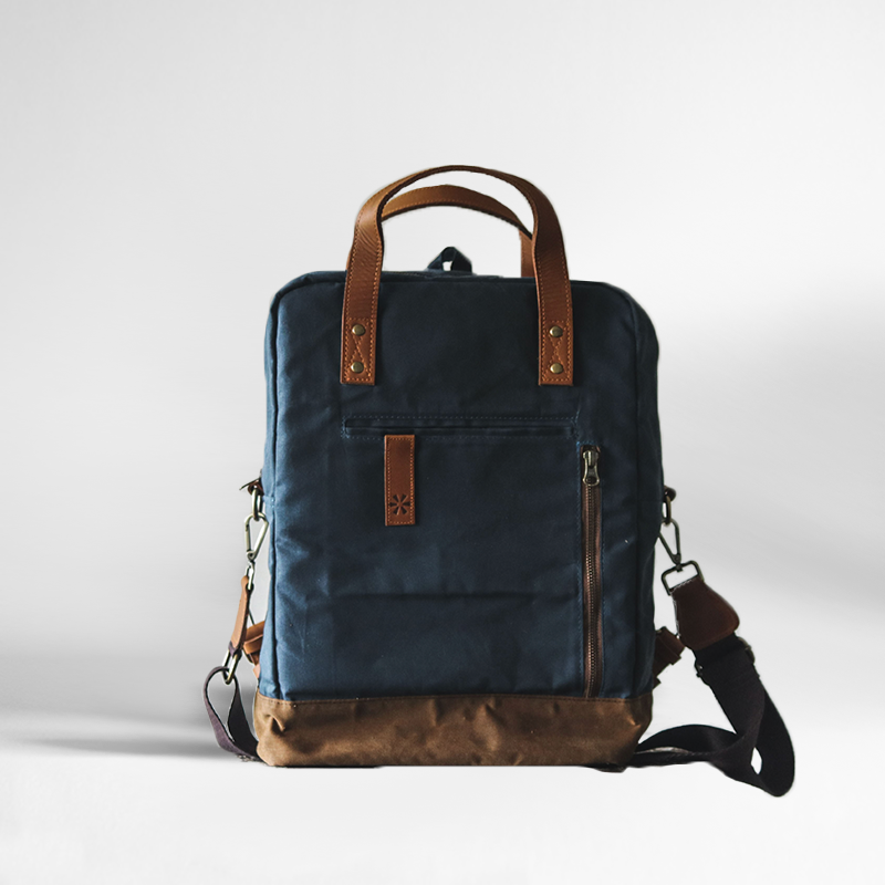 Gouache x Spark Junior Waxed Canvas Backpack | Roots Collective – Roots ...