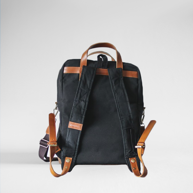 Gouache x Spark Waxed Canvas Backpack
