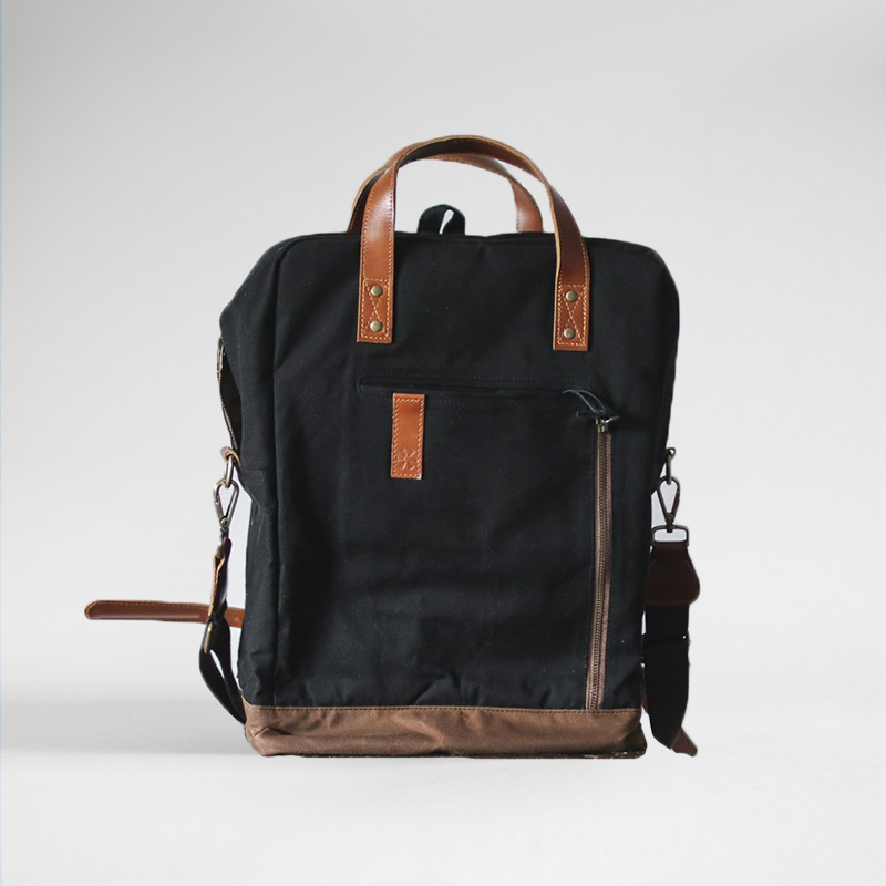 Gouache x Spark Waxed Canvas Backpack Roots Collective Roots Collective PH