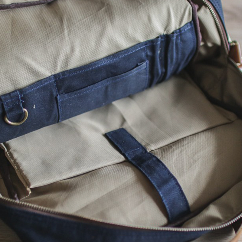 Gouache x Spark Waxed Canvas Backpack