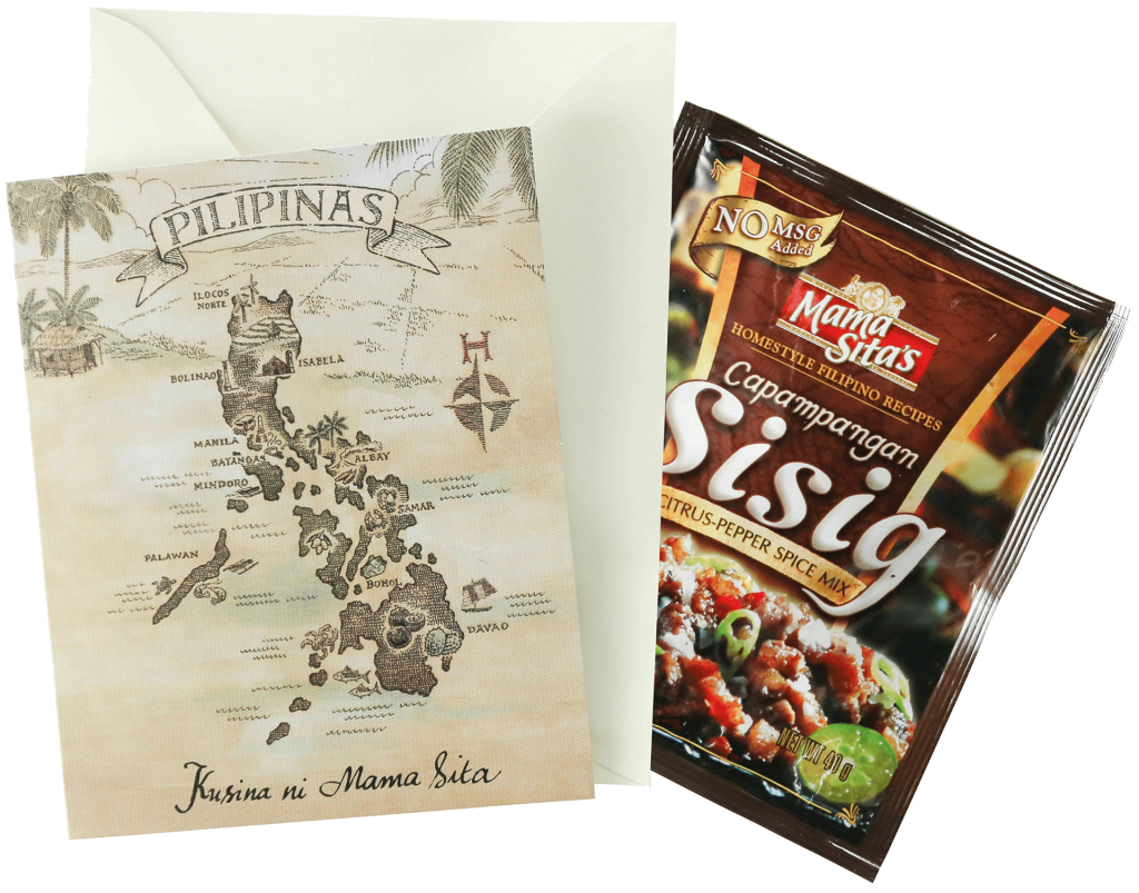 Mama Sita's Sisig Mix + Philippine Card