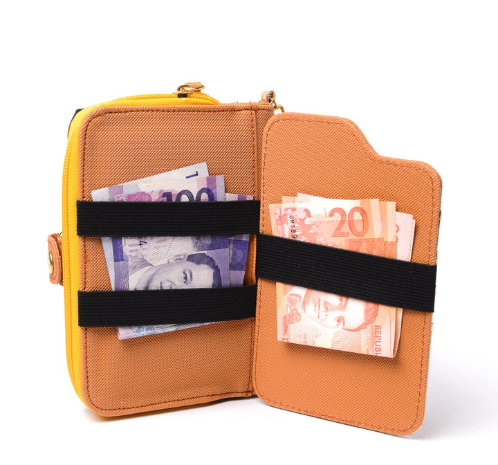 Fauna Mahika Vegan Leather Travel Wallet [Haribon]-Fashion Accessories-Jacinto & Lirio-Roots Collective PH