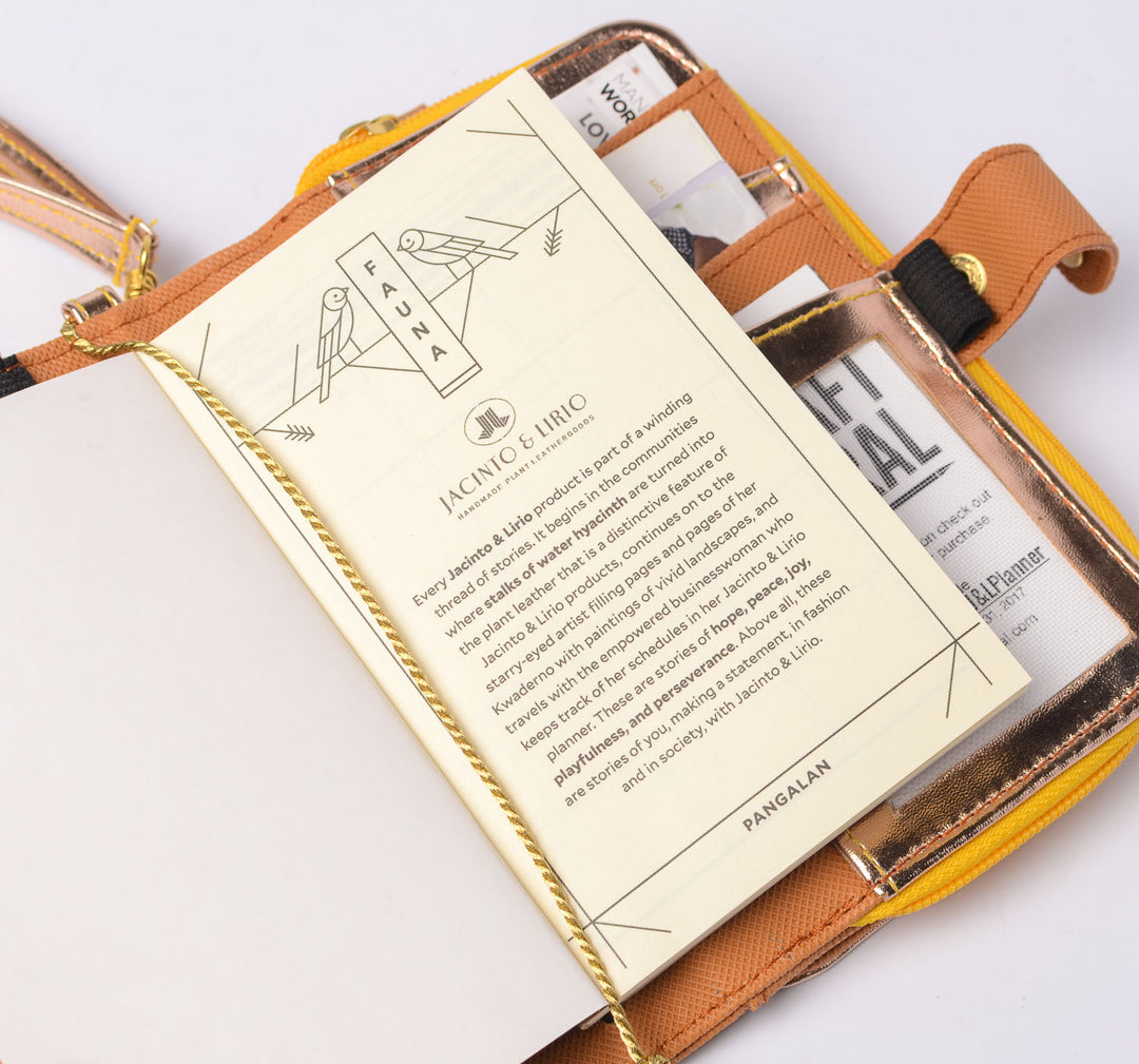 Fauna Mahika Vegan Leather Travel Wallet [Haribon]-Fashion Accessories-Jacinto & Lirio-Roots Collective PH