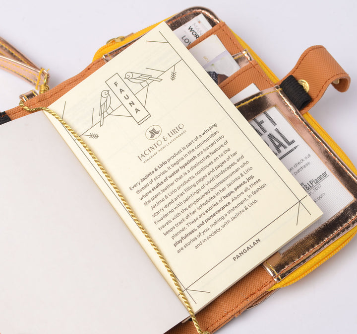 Fauna Mahika Vegan Leather Travel Wallet [Haribon]-Fashion Accessories-Jacinto & Lirio-Roots Collective PH