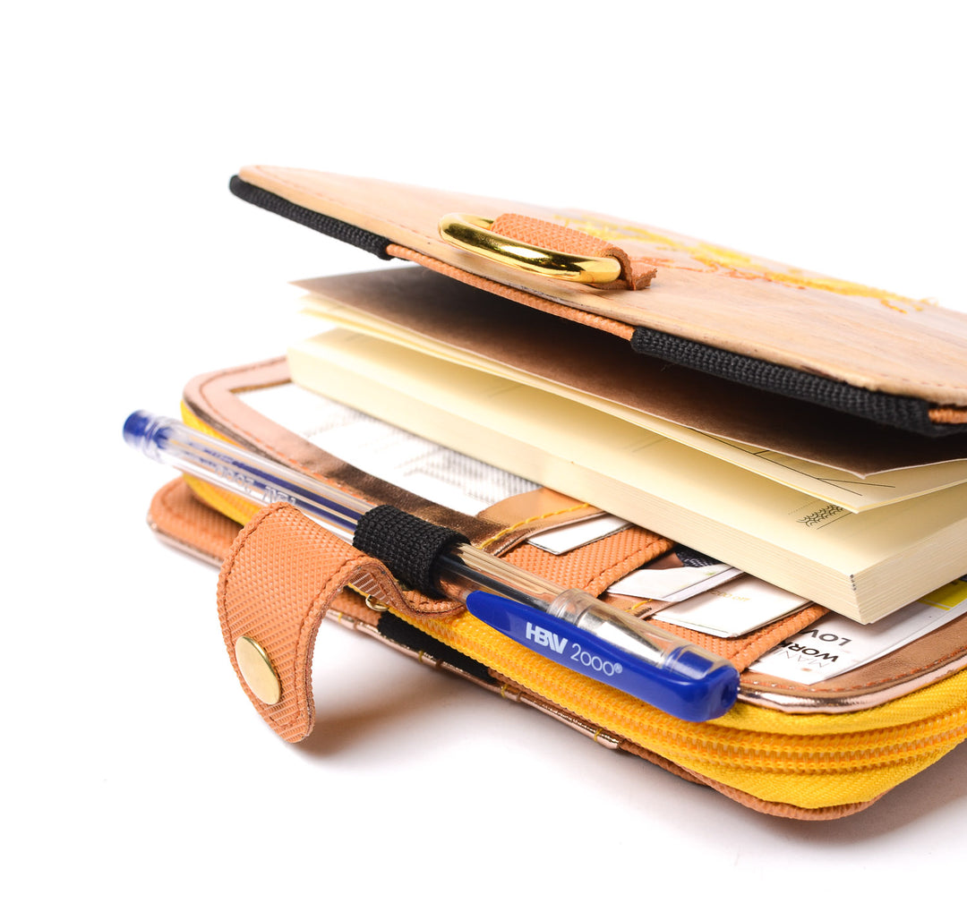 Fauna Mahika Vegan Leather Travel Wallet [Haribon]-Fashion Accessories-Jacinto & Lirio-Roots Collective PH