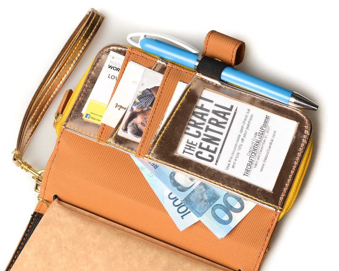 Fauna Mahika Vegan Leather Travel Wallet [Haribon]-Fashion Accessories-Jacinto & Lirio-Roots Collective PH