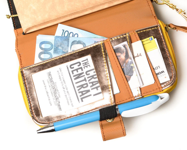 Fauna Mahika Vegan Leather Travel Wallet [Haribon]-Fashion Accessories-Jacinto & Lirio-Roots Collective PH