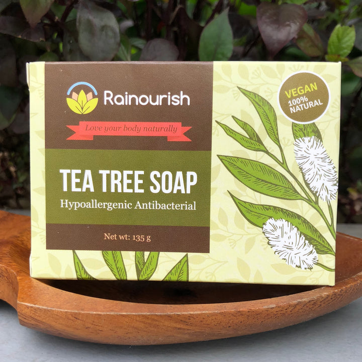 Tea Tree Antibacterial Soap Bar (145g) - Roots Collective PH