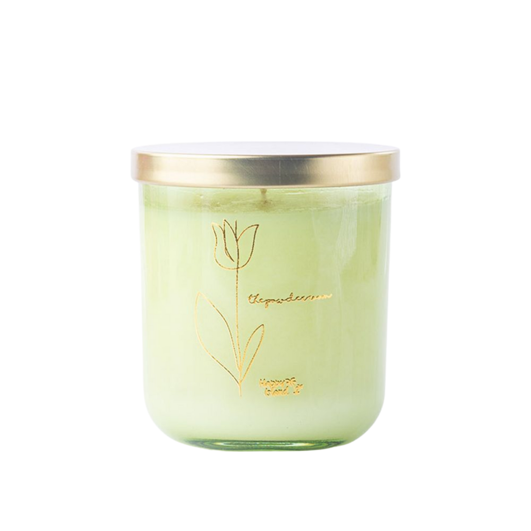 Happy Island Hand-Poured Coconut Blend Candle in Powder Room (300mL)