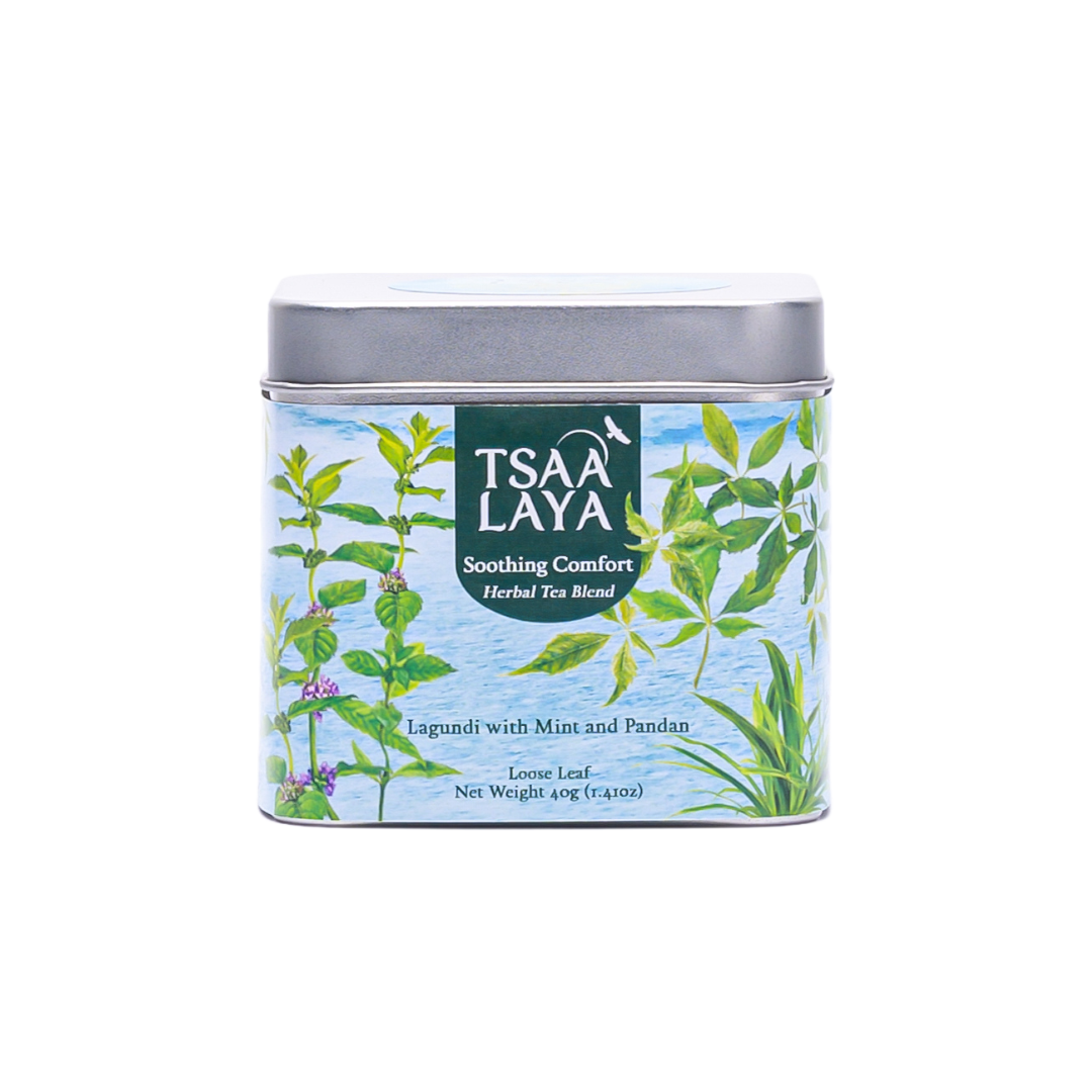 Tsaa Laya Soothing Comfort (Lagundi with Mint & Pandan) Herbal Tea Blend