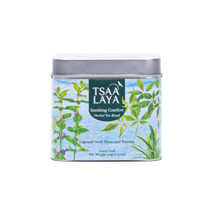 Tsaa Laya Soothing Comfort (Lagundi with Mint & Pandan) Herbal Tea Blend